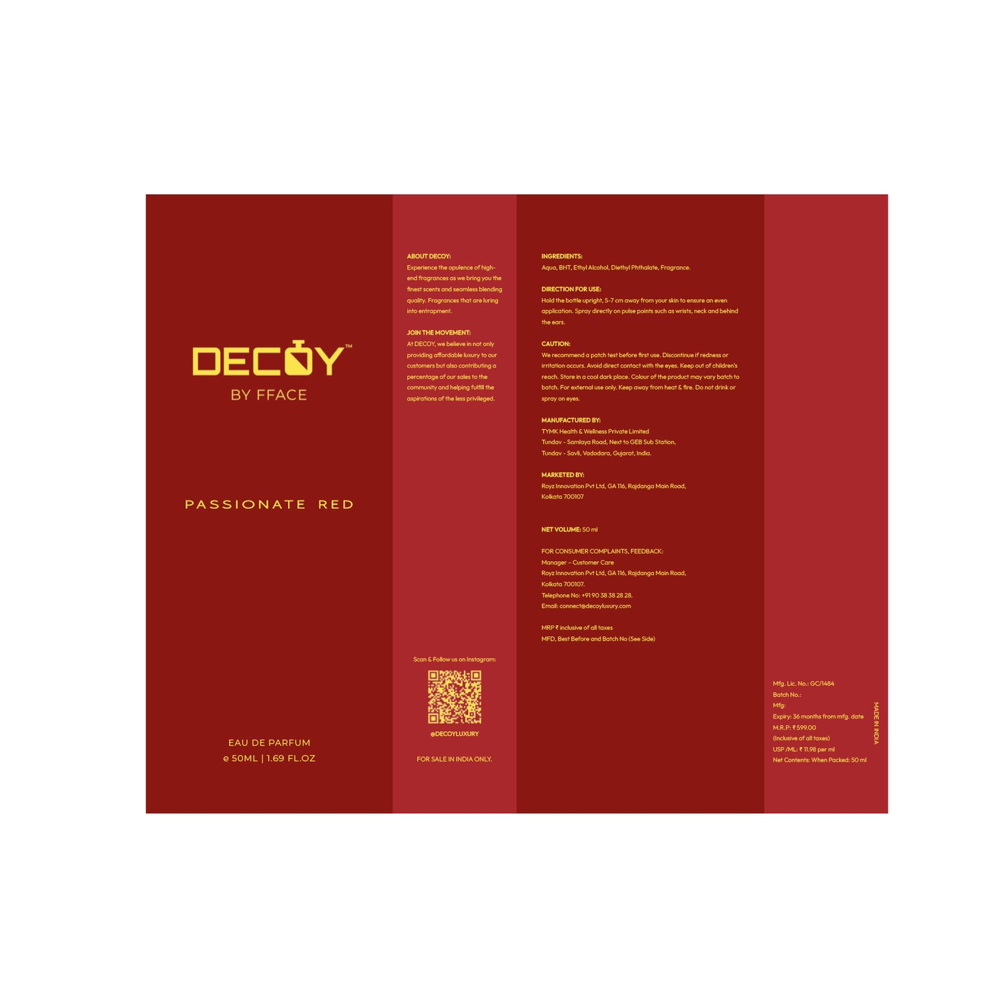 Passionate Red EDP (50ml)