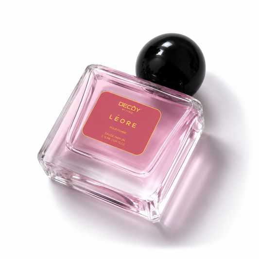 Decoy Luxury LÉORE Pour Femme Eau De Parfum | Long Lasting Floral Luxury Perfume for Women | 50ml