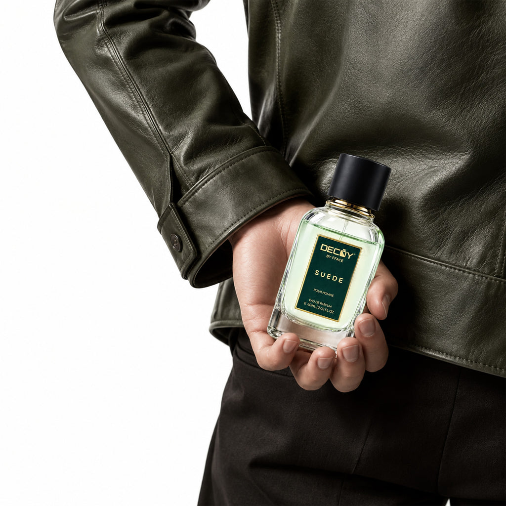 Decoy Suede Eau de Parfum for Men, 60 ml