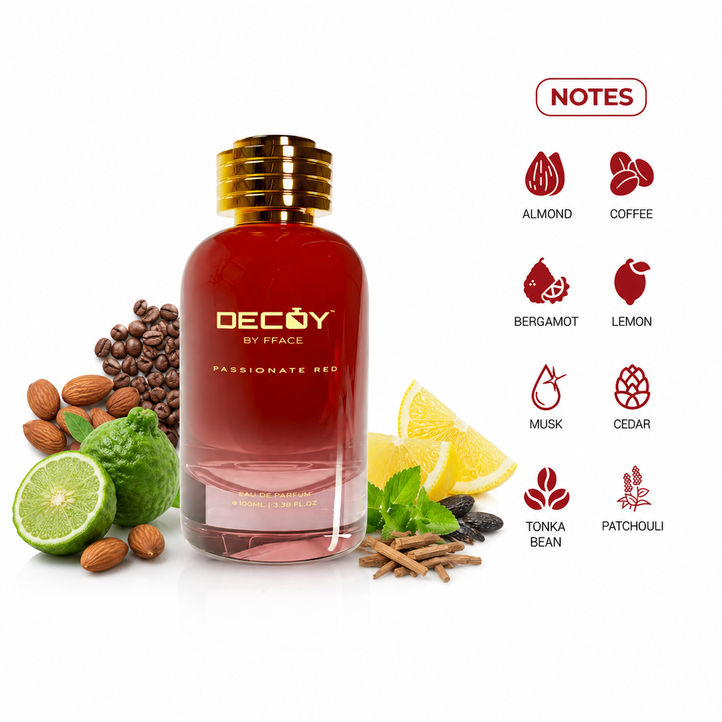 Passionate Red True EDP 100ml | Women Perfume with Free Refillable 5ml Atomizer | 15% Oil Concentration