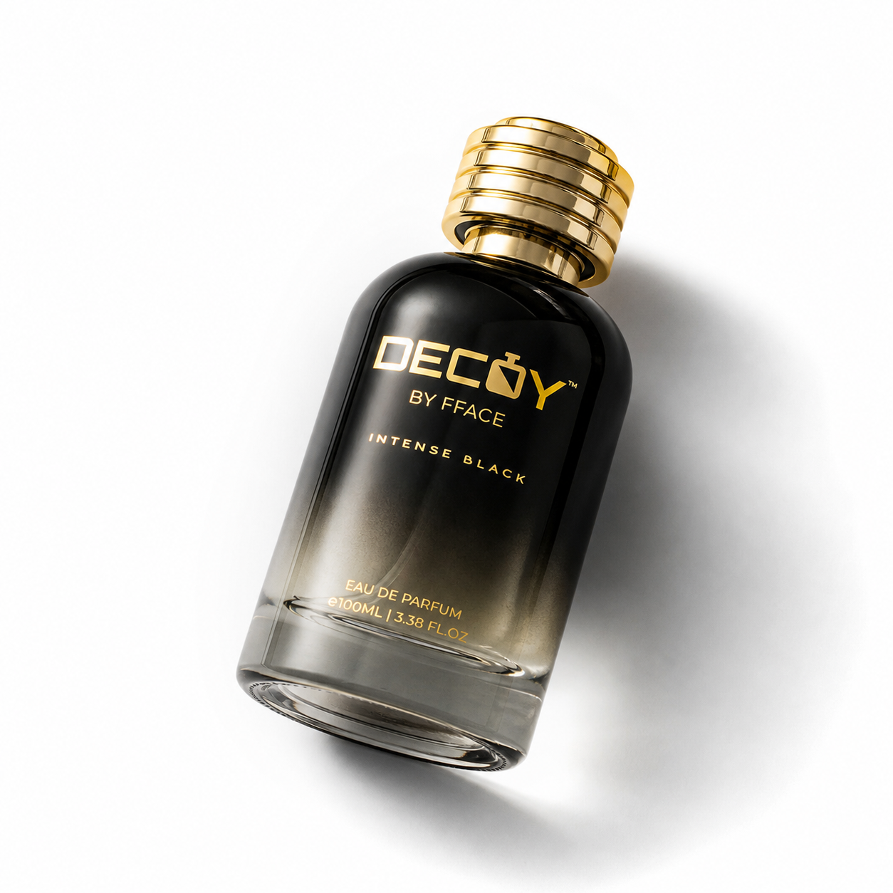 Decoy Luxury Intense Black True EDP Perfume for Men (100 ML) - 15% Oil Concentration | 8+ Hrs Long Lasting