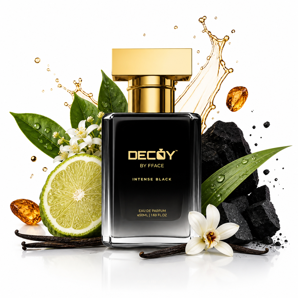 عطر إنتنس بلاك أو دو برفيوم (50 مل)