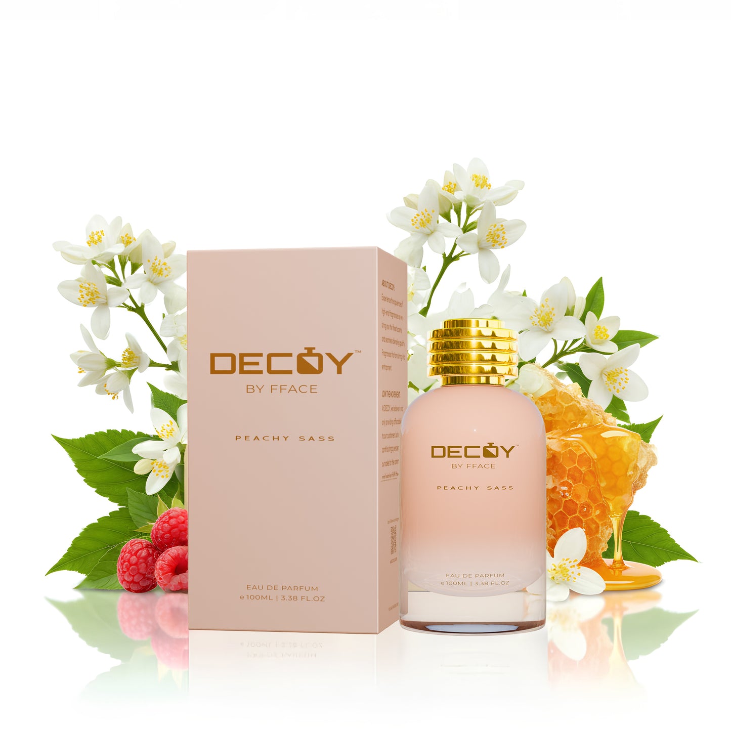 Decoy Luxury Peachy Sass True EDP Perfume for Women (100 ML) | 15% Oil Concentration