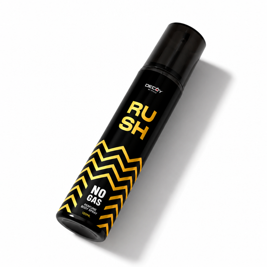 Decoy Luxury RUSH No Gas Perfume Body Spray for Men | Long Lasting Deodorant Spray | 120ml