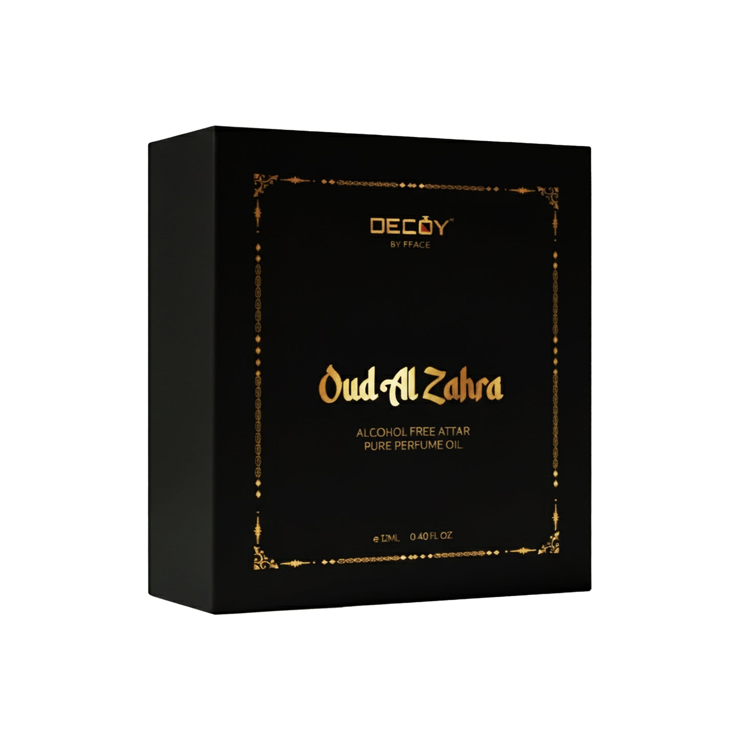 Decoy Luxury Oud Al Zahra Attar Oil | Unisex Perfume (12ml) | Alcohol-Free Long-Lasting