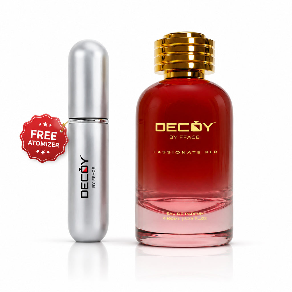 Passionate Red True EDP 100ml | Women Perfume with Free Refillable 5ml Atomizer | 15% Oil Concentration