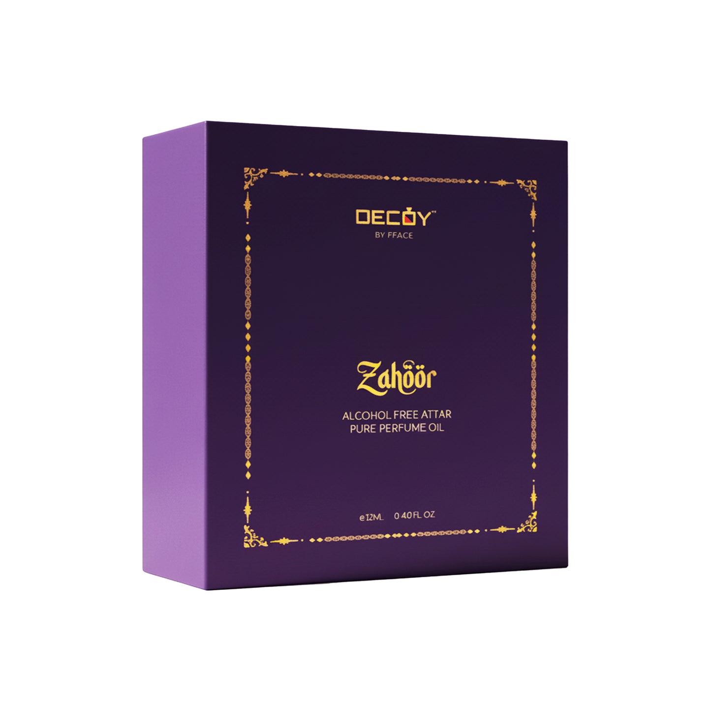 Decoy Luxury Zahoor Attar Oil | Unisex Perfume (12ml) | Alcohol-Free Long-Lasting Fragrance