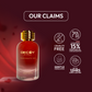 Decoy Luxury Passionate Red True EDP Perfume for Women (100 ML) | 15% Oil Concentration