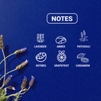 Decoy Blue Zephyr 100ml scent notes ingredients grapefruit lavender amber and sandalwood