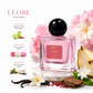 LÉORE Pour Femme floral fragrance notes and ingredients