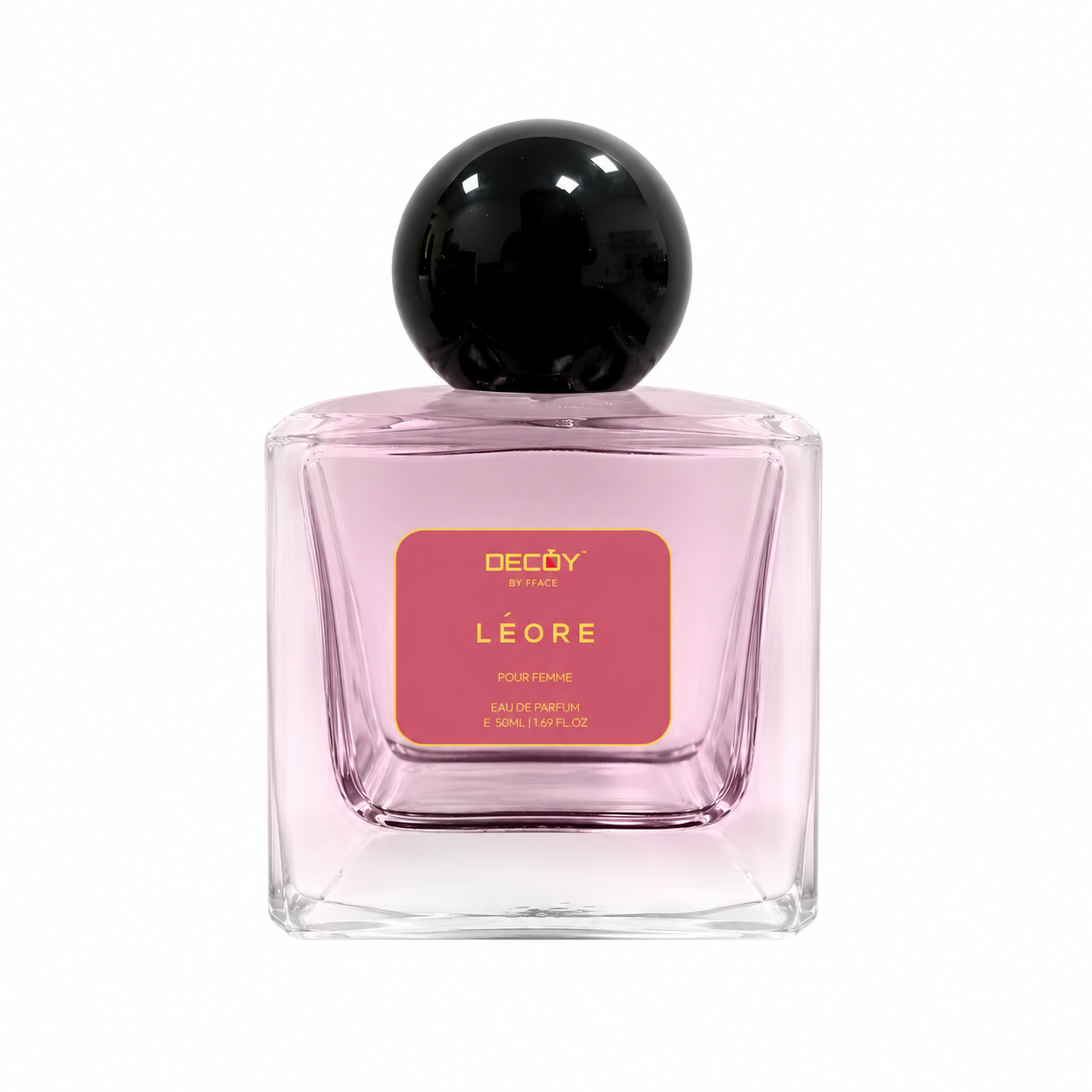 LÉORE Pour Femme Eau De Parfum by Decoy Luxury elegant floral fragrance bottle