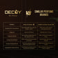 Decoy Flamore 25ml comparison chart vs similar brands highlighting 20% oil concentration